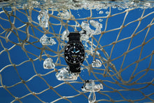 Load image into Gallery viewer, Gyre SeaCleaner 'Blue Marine' - black NATO