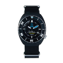 Load image into Gallery viewer, Gyre SeaCleaner 'Blue Marine' - black NATO