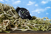 Load image into Gallery viewer, Gyre SeaCleaner 'Green Ocean' - black NATO