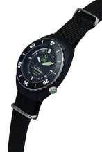 Load image into Gallery viewer, Gyre SeaCleaner 'Green Ocean' - black NATO