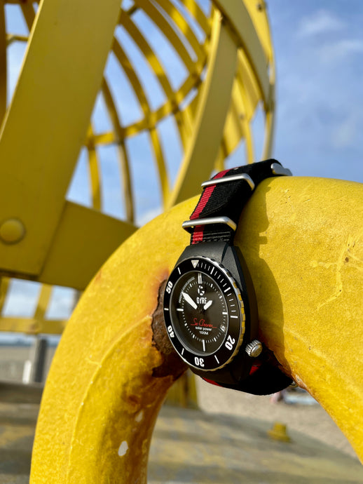 GYRE watches upcycles ocean plastic in SeaCleaner Red Alert